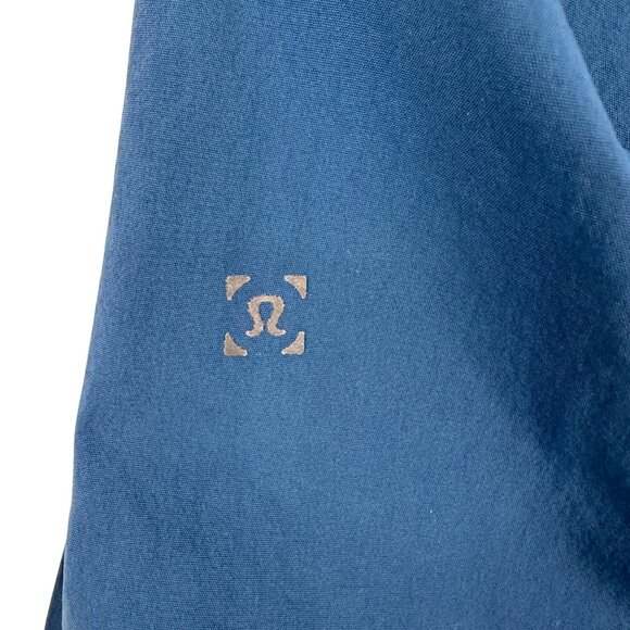 Lululemon Mens Blue Zipper Pocket & Drawstring Waist Athletic Shorts Size L - Picture 6 of 11